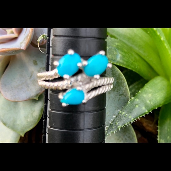 Pangea Mines Sleeping Beauty Ring,Size 7 MSRP $499 - Picture 6 of 8